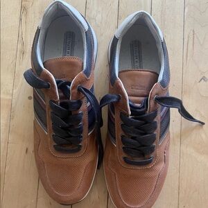 Cycleur De Luxe Men’s Fashion European Sneaker Rust/Brick Red/Navy US Size 9.5